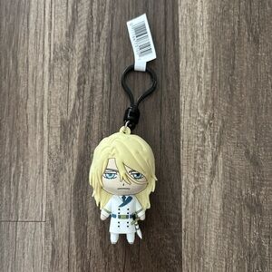 NWT Bleach anime Jugram Haschwalt 3D figure  bag clip 3"